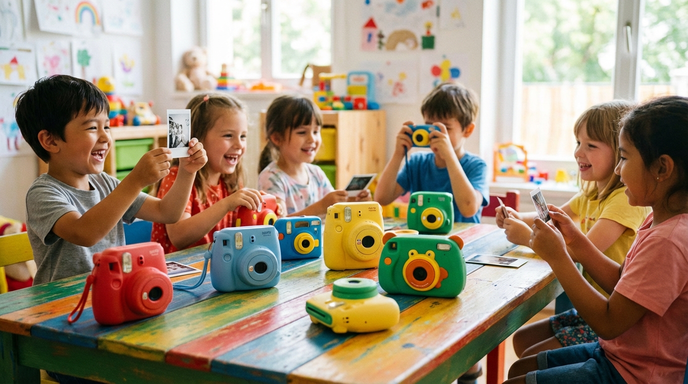 découvrez quel appareil photo instantané est idéal pour un enfant, avec des conseils pour choisir un modèle sûr, facile d’utilisation et adapté à son âge.