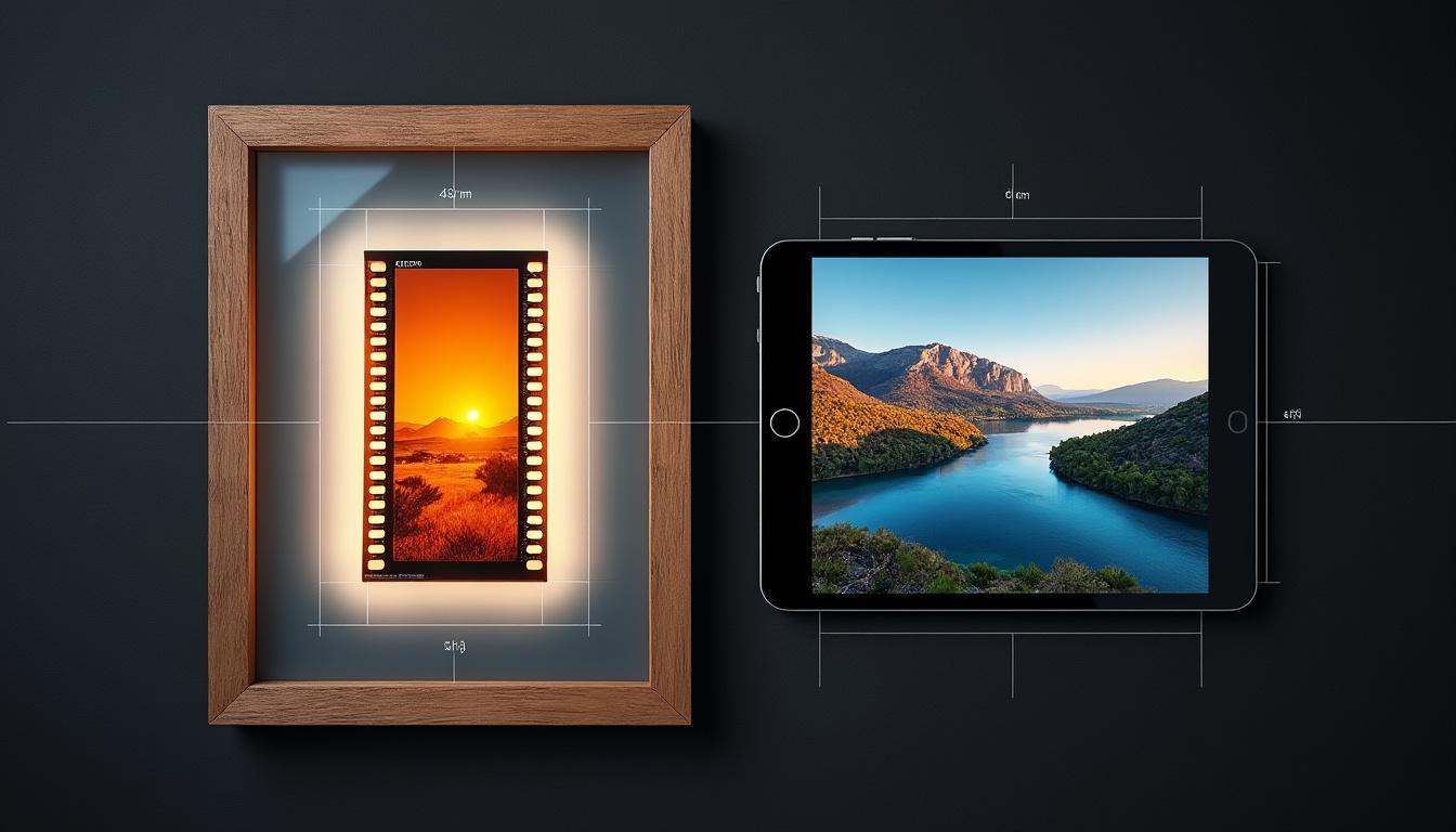 découvrez l'importance du négatif et du numérique dans l'encadrement photographique, et comment ils influencent la présentation et la conservation de vos images.