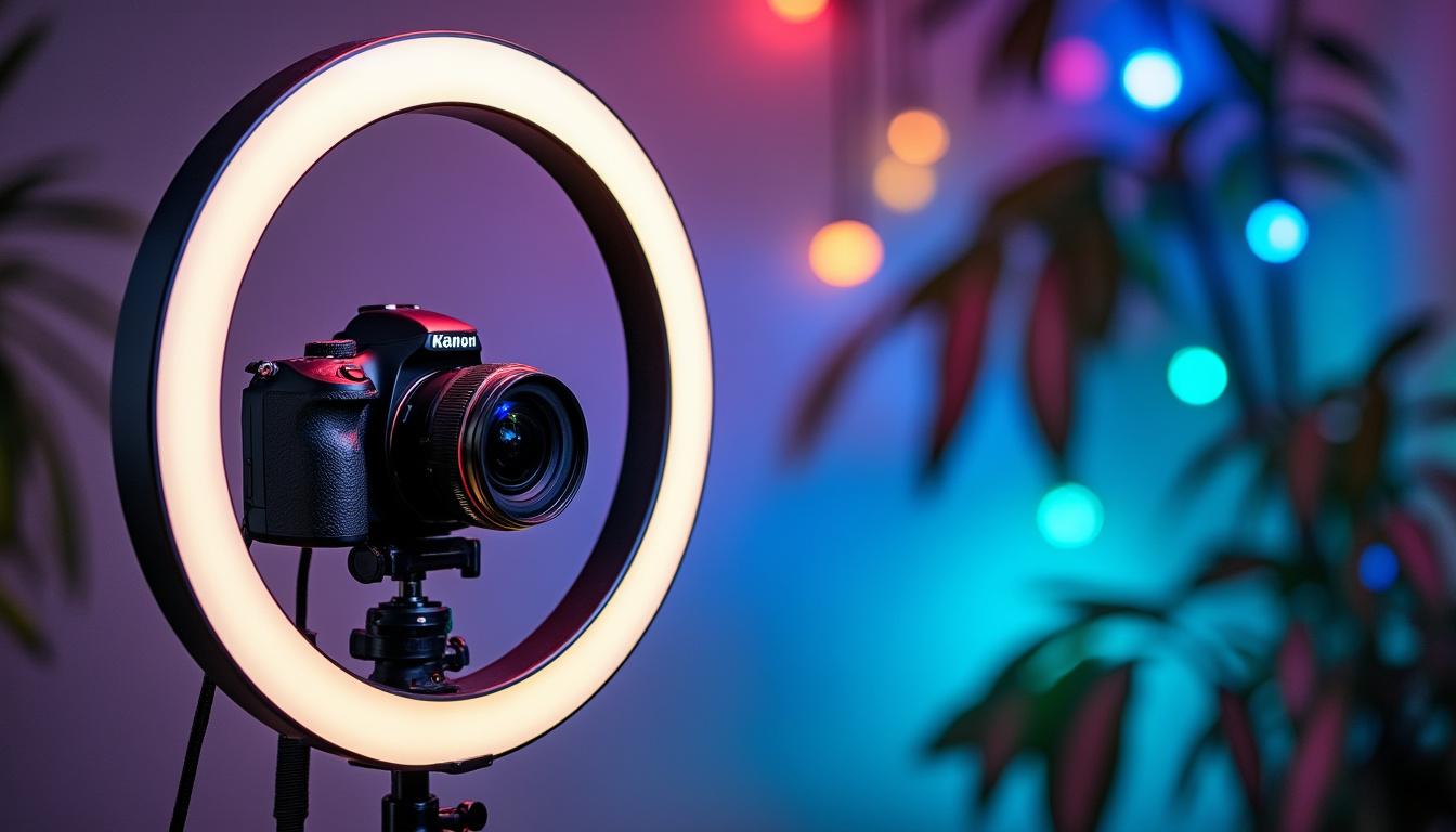 découvrez comment choisir la ring light parfaite pour illuminer vos vidéos et obtenir une qualité professionnelle avec nos conseils pratiques et astuces.