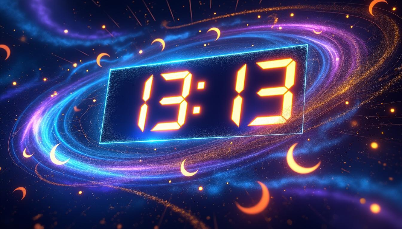 découvrez la signification de l'heure miroir 13h13 et ce qu'elle révèle sur votre vie, vos pensées et vos énergies.