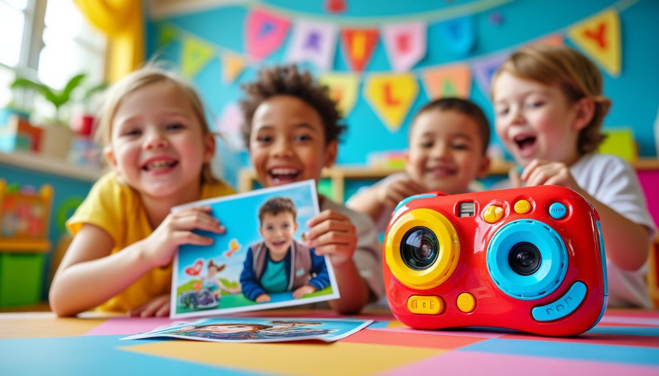 explorez la kidizoom print cam, une caméra innovante spécialement conçue pour les enfants, qui permet de capturer et d'imprimer instantanément leurs souvenirs favoris.