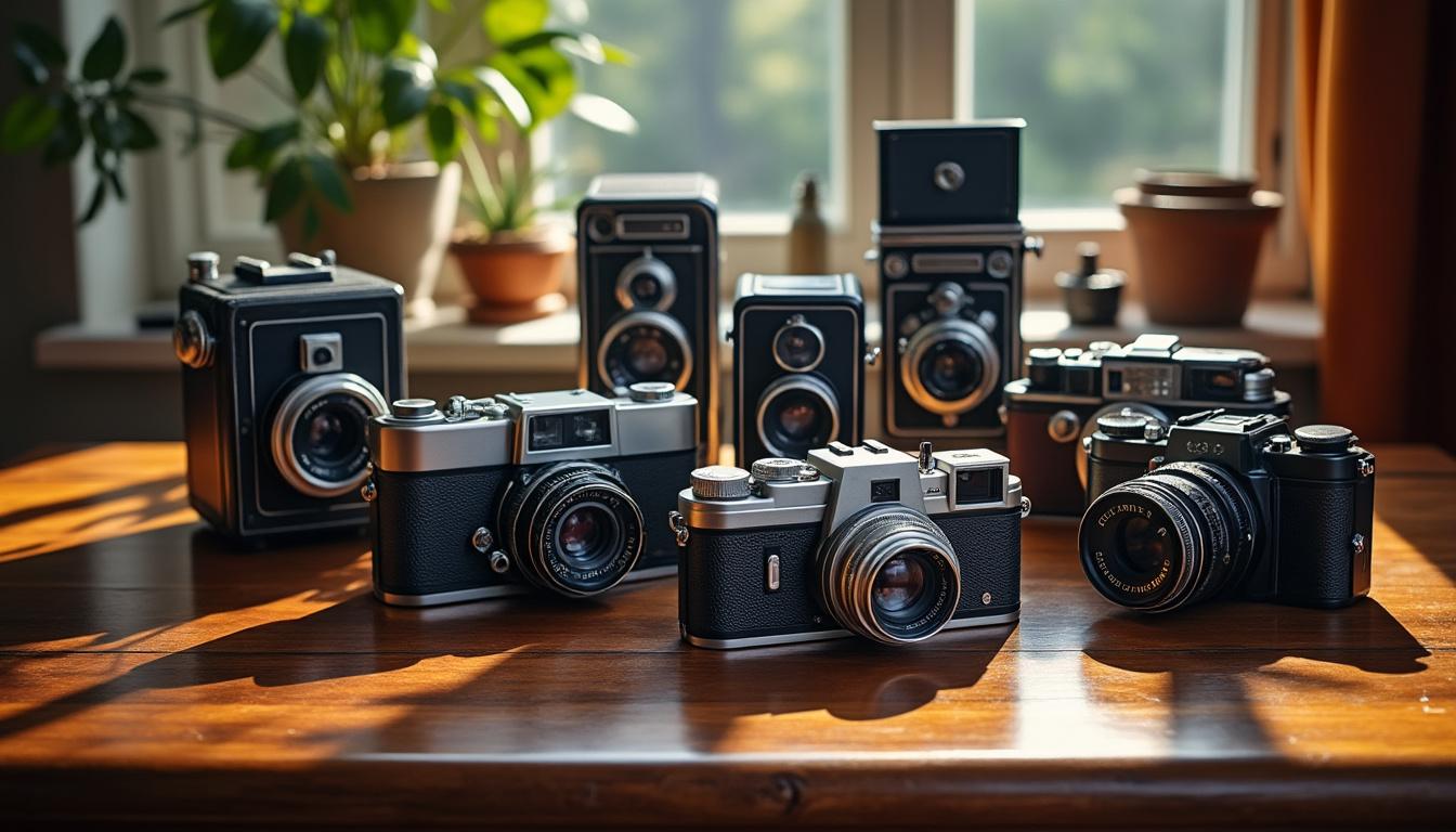 découvrez l'univers des appareils photo anciens, leurs caractéristiques uniques et le charme intemporel qui séduit les passionnés de photographie vintage.