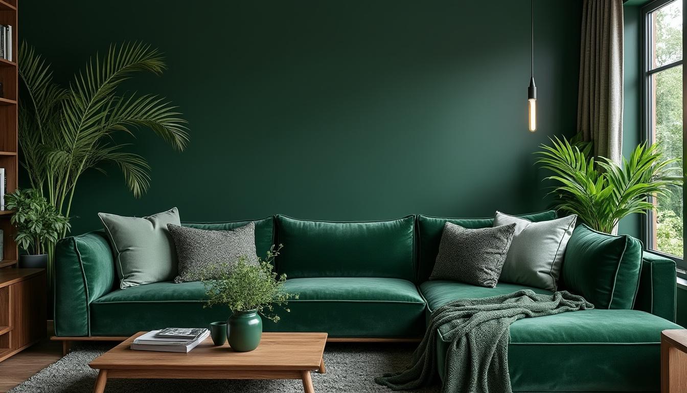 découvrez les nuances du vert forêt et apprenez comment les intégrer efficacement en décoration pour créer des espaces chaleureux et apaisants.