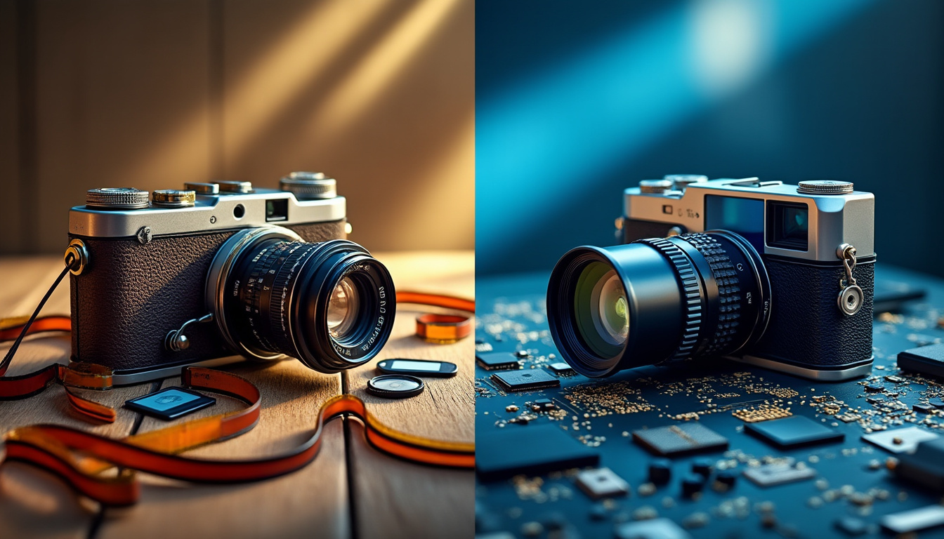 découvrez les principales différences entre appareil photo argentique et numérique pour choisir celui qui correspond le mieux à vos besoins en photographie.